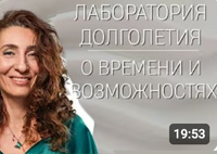 О времени и возможностях… | Лаборатория долголетия с Еленой Тарариной